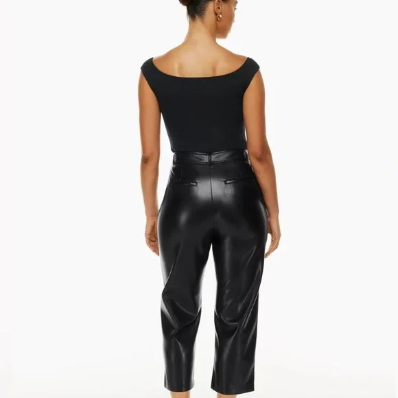 Babaton command pants leather - Picture 1 of 3